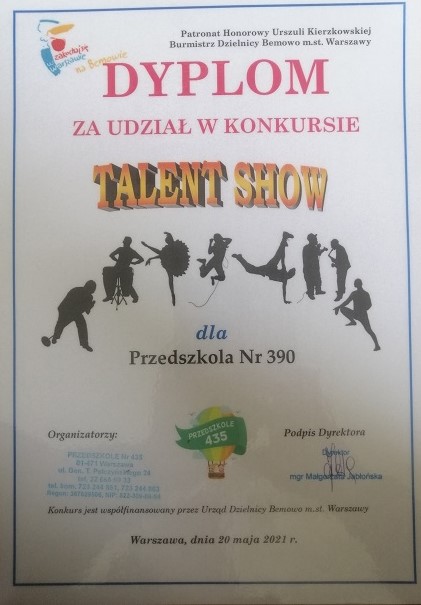 Galeria - Przedszkole 390 w Warszawie