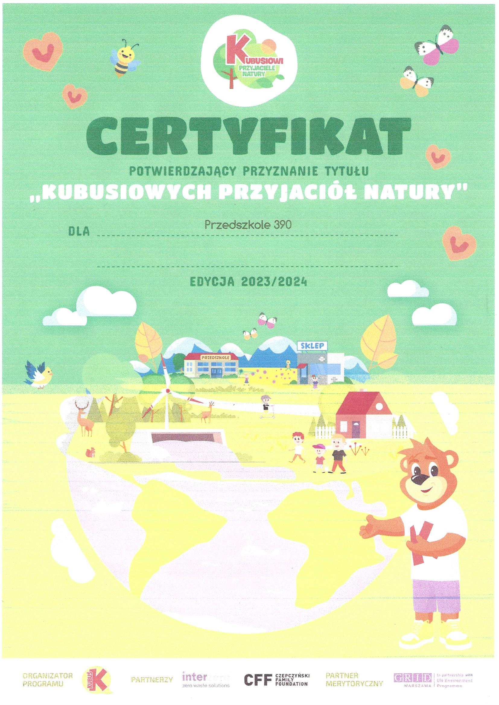 Galeria - Przedszkole 390 w Warszawie